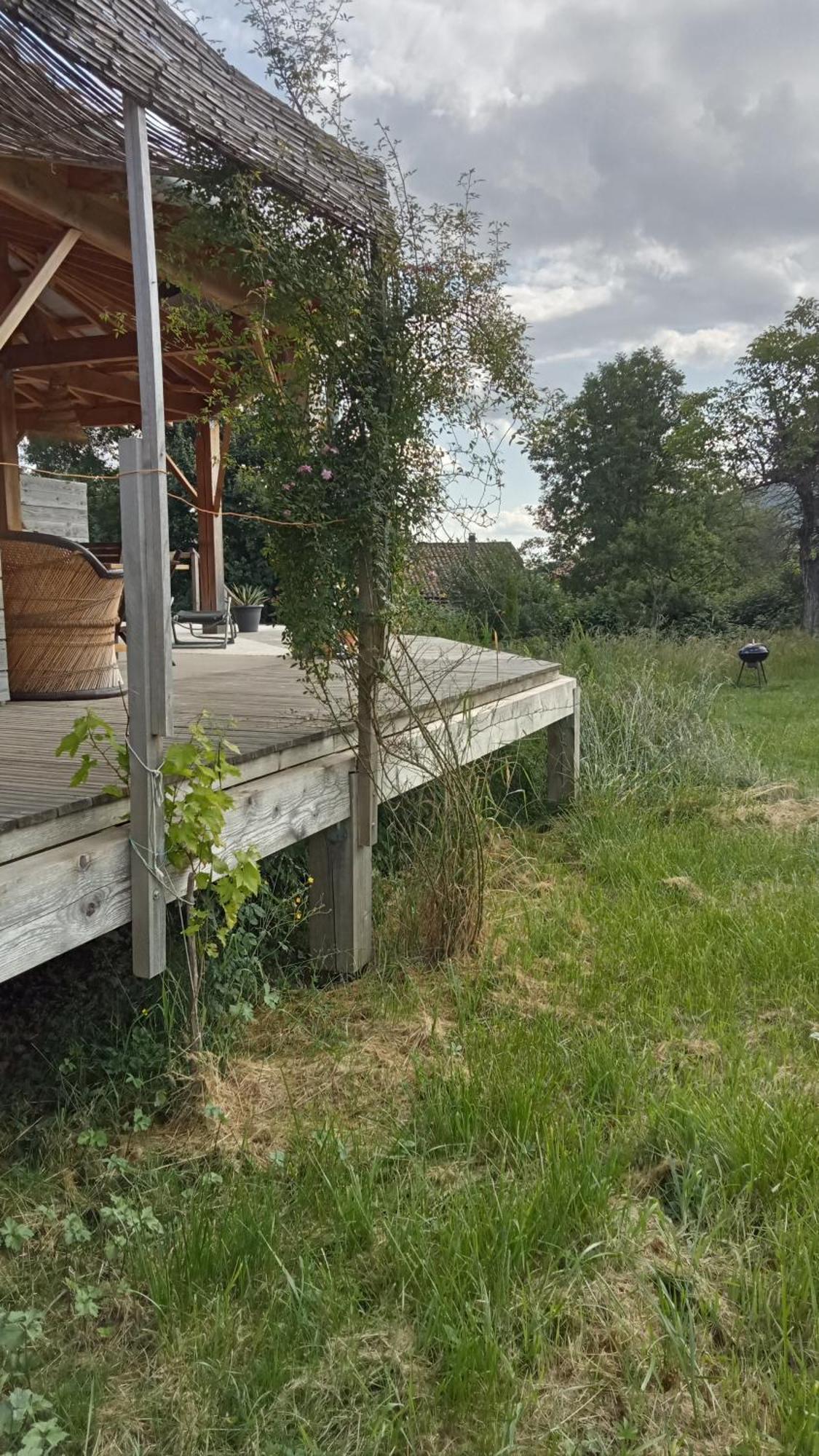 Ferienwohnung L'Oiseau Rieur Darbres Exterior foto